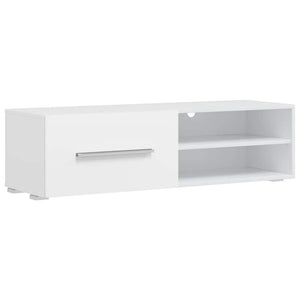 Fünfteilige Wohnwand TV-Schrank mit LED-Beleuchtung Weiß