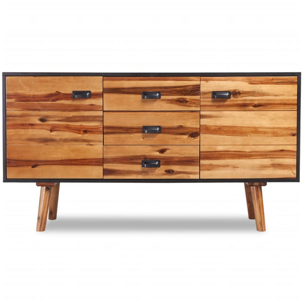 Sideboard Massivholz Akazie 115x35x70 cm