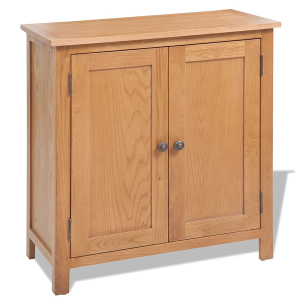 vidaXL Buffet 70x35x75 cm Chêne massif