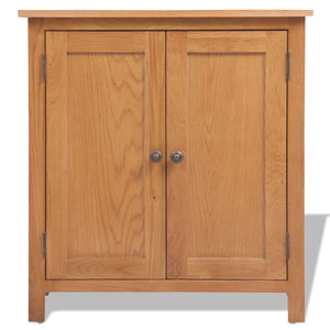 vidaXL Buffet 70x35x75 cm Chêne massif