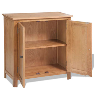 vidaXL Buffet 70x35x75 cm Chêne massif