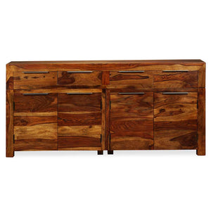 Sideboard Massivholz Akazie 160x35x75 cm