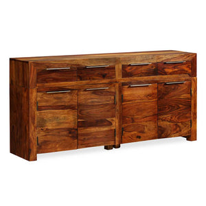 Sideboard Massivholz Akazie 160x35x75 cm
