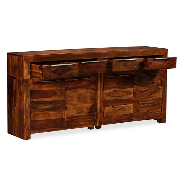 Sideboard Massivholz Akazie 160x35x75 cm