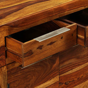 Sideboard Massivholz Akazie 160x35x75 cm