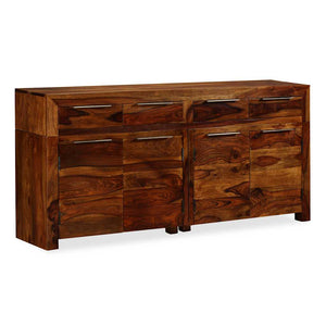 Sideboard Massivholz Akazie 160x35x75 cm