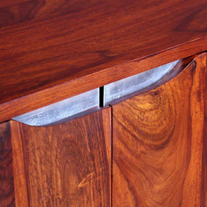 Sideboard Massivholz Akazie 75x35x60 cm
