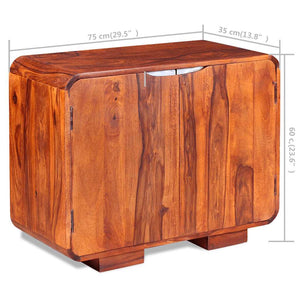 Sideboard Massivholz Akazie 75x35x60 cm