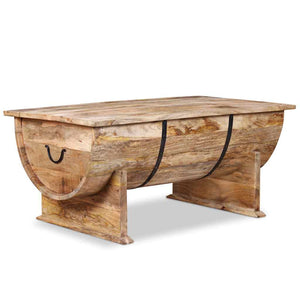 Couchtisch Massivholz Mango 88x50x40 cm