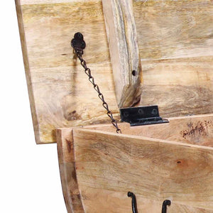 Couchtisch Massivholz Mango 88x50x40 cm