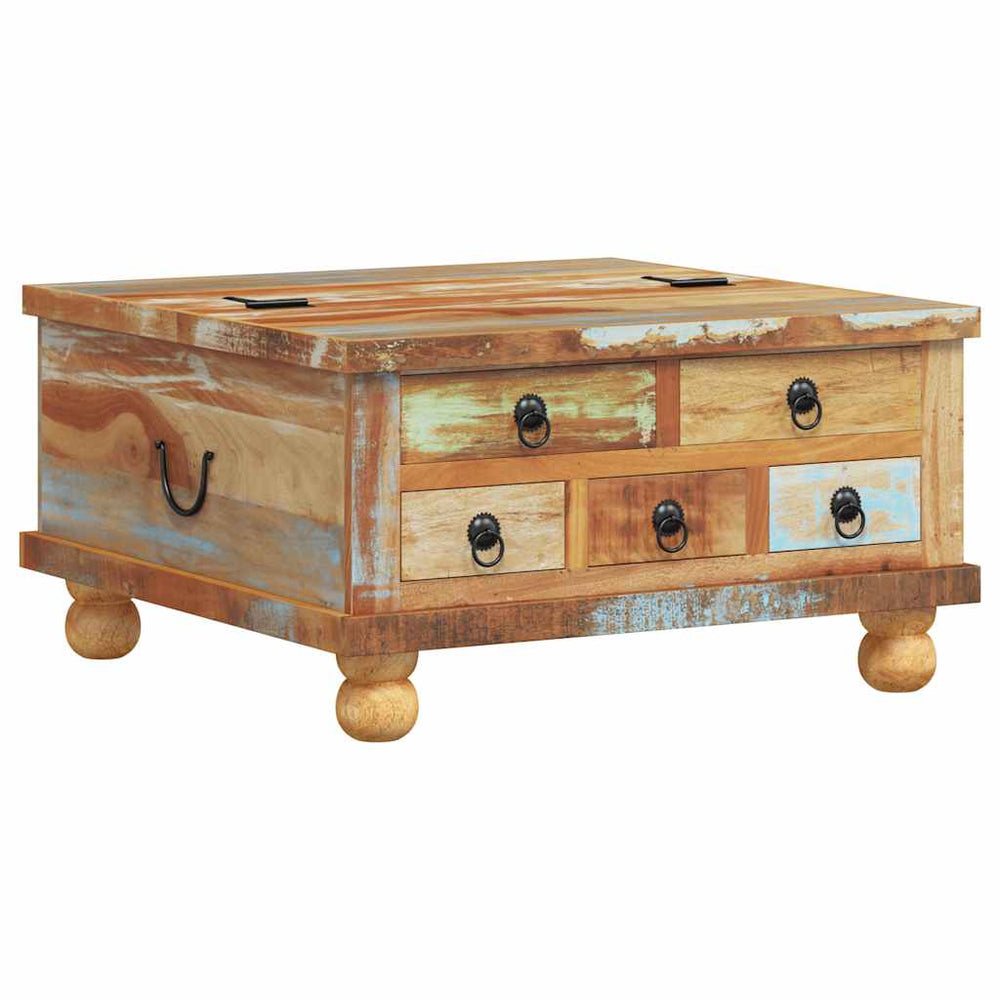 Couchtisch Altholz 70x70x38 cm
