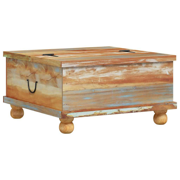 vidaXL Table basse en bois de récupération 70 x 70 x 38 cm