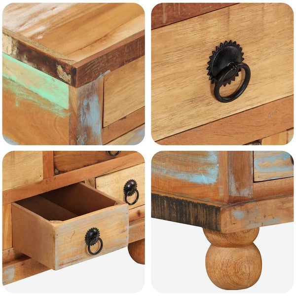 vidaXL Table basse en bois de récupération 70 x 70 x 38 cm