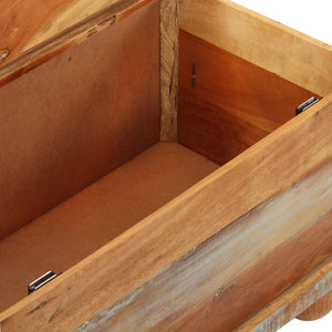 vidaXL Table basse en bois de récupération 70 x 70 x 38 cm
