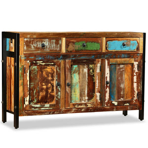 vidaXL Buffet en bois de récupération massif 120 x 35 x 76 cm