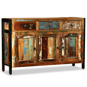 vidaXL Buffet en bois de récupération massif 120 x 35 x 76 cm