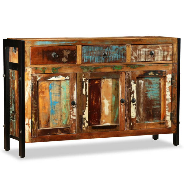vidaXL Buffet en bois de récupération massif 120 x 35 x 76 cm