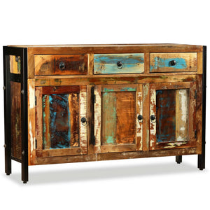 vidaXL Buffet en bois de récupération massif 120 x 35 x 76 cm