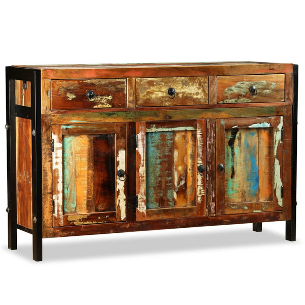 vidaXL Buffet en bois de récupération massif 120 x 35 x 76 cm
