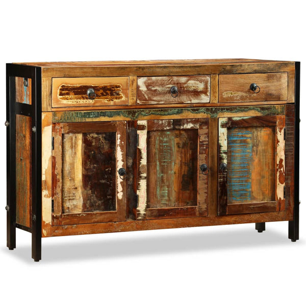vidaXL Buffet en bois de récupération massif 120 x 35 x 76 cm
