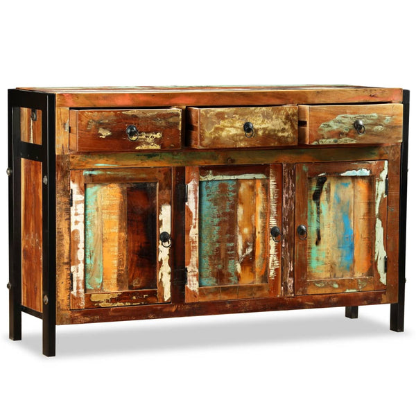 vidaXL Buffet en bois de récupération massif 120 x 35 x 76 cm