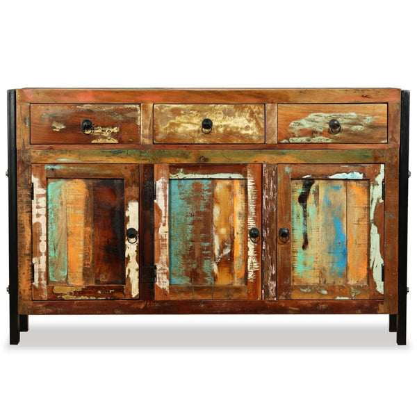 vidaXL Buffet en bois de récupération massif 120 x 35 x 76 cm