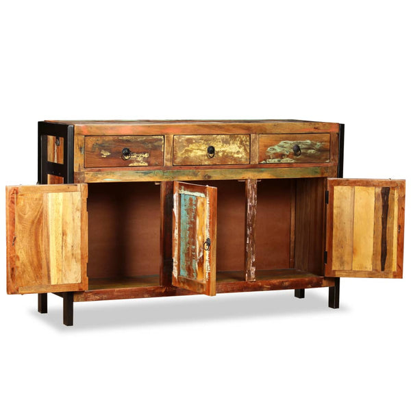 vidaXL Buffet en bois de récupération massif 120 x 35 x 76 cm