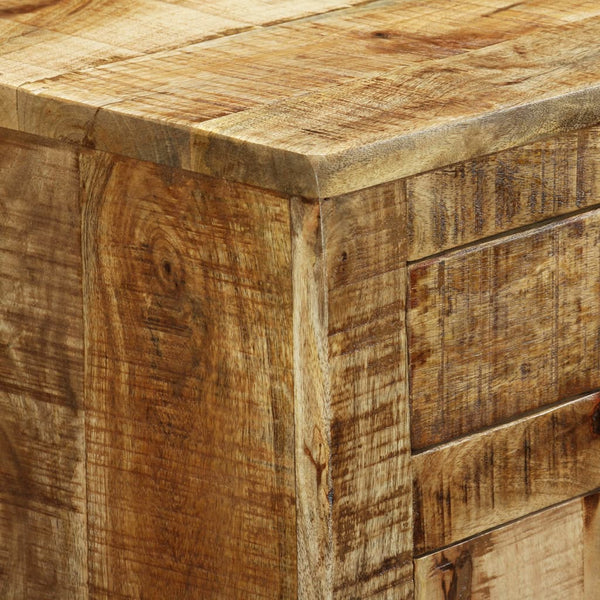 Sideboard mit 2 Schubladen und 1 Fach Raues Mangoholz