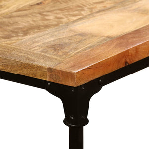 vidaXL Table de salle à manger en bois de manguier massif 180 cm