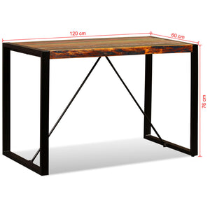 Esstisch Altholz Massiv 120 cm