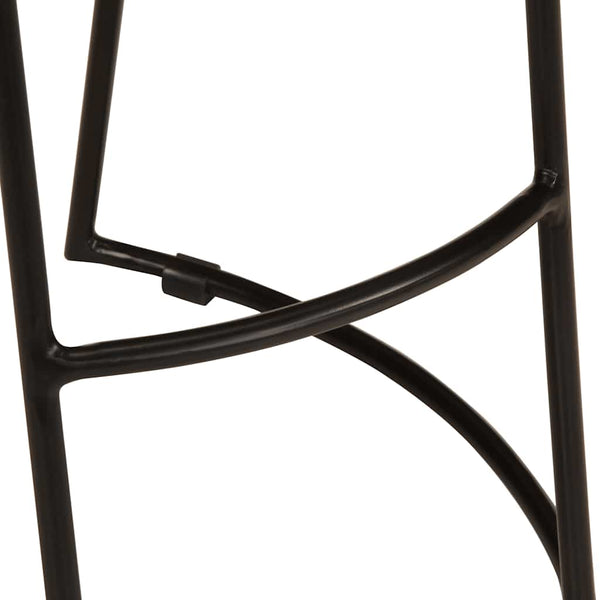 vidaXL Tabourets de bar 2 pcs Bois de manguier massif