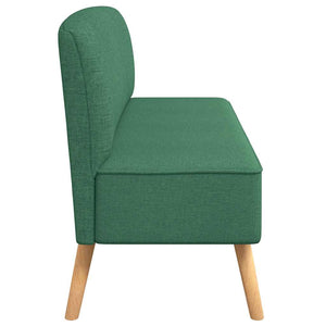 Sofa Stoff 117 x 55,5 x 77 cm Grün