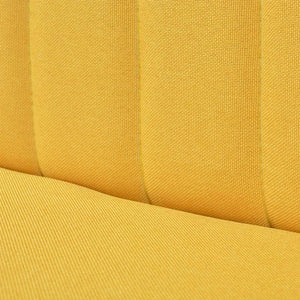 Sofa Stoff 117x55,5x77 Gelb
