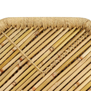 Couchtisch Bambus Achteckig 60x60x45 cm