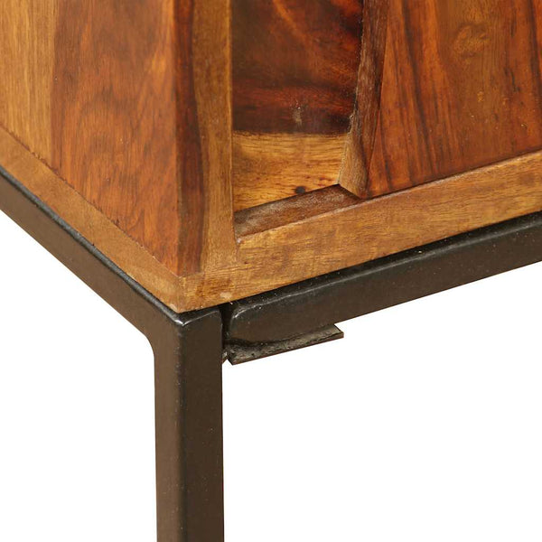 Sideboard Massivholz Akazie 120x30x80 cm