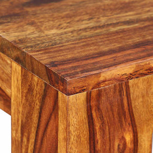 Sitzbank Massivholz Akazie 110x35x45 cm
