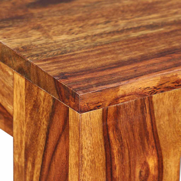 Sitzbank Massivholz Akazie 110x35x45 cm