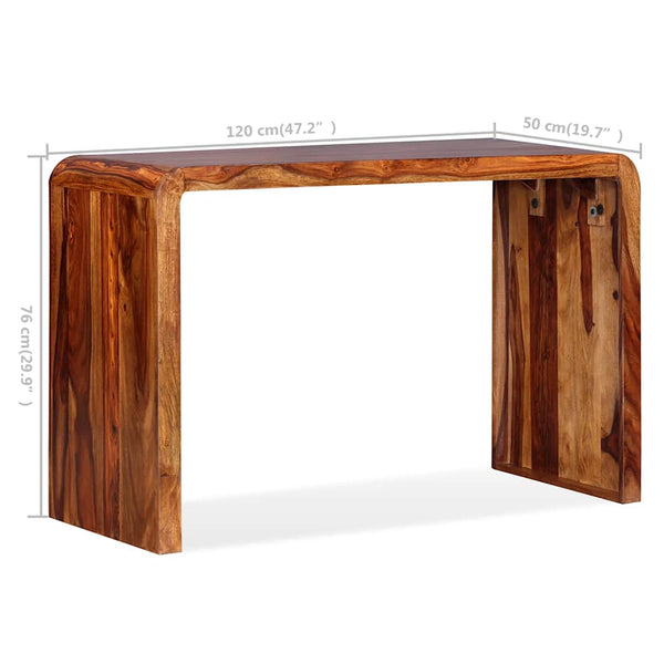 Sideboard/Schreibtisch Massivholz Akazie Braun