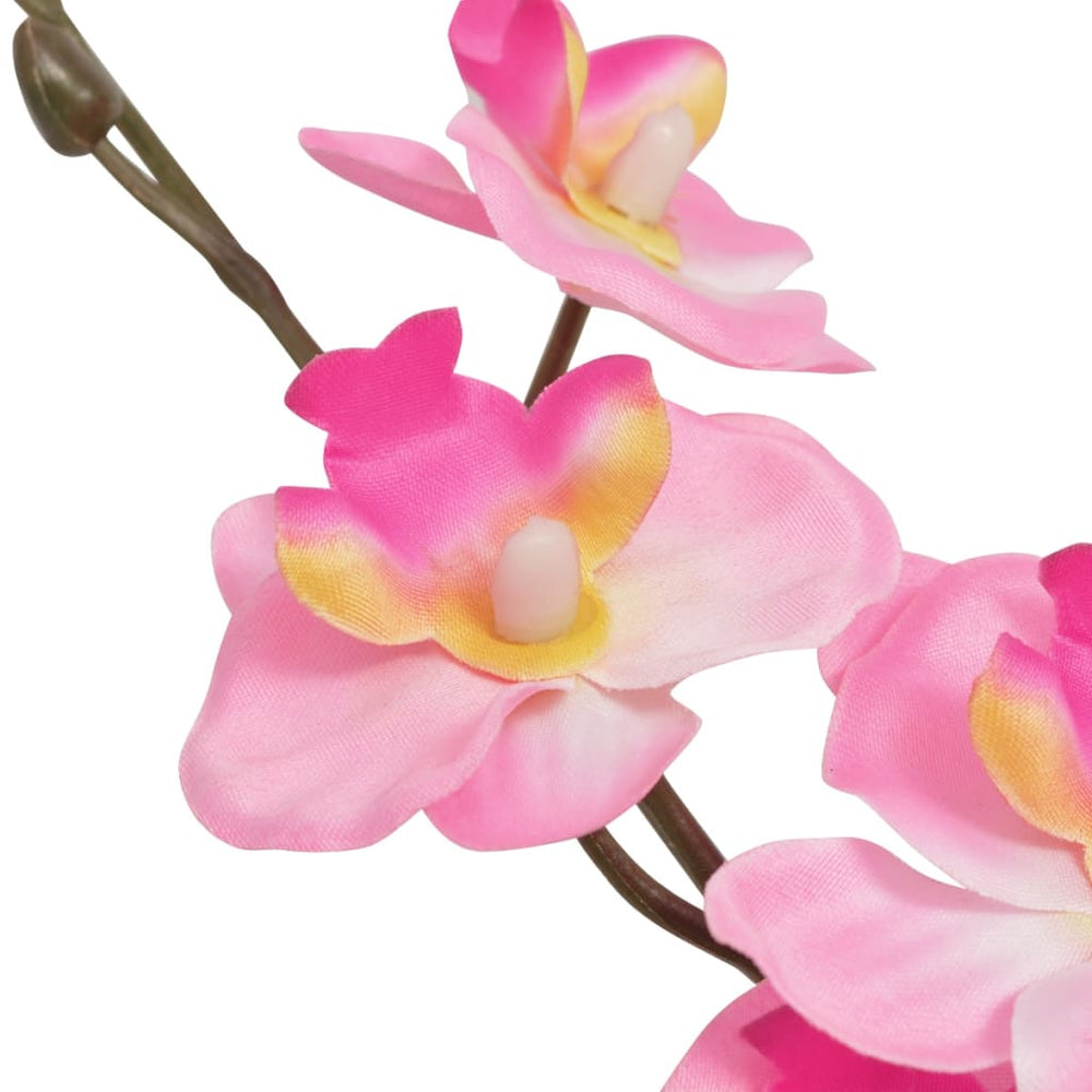 vidaXL Orchidée artificielle avec pot 30 cm rose
