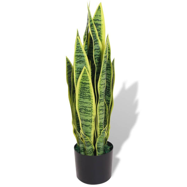 vidaXL Sansevieria artificielle avec pot 65 cm vert