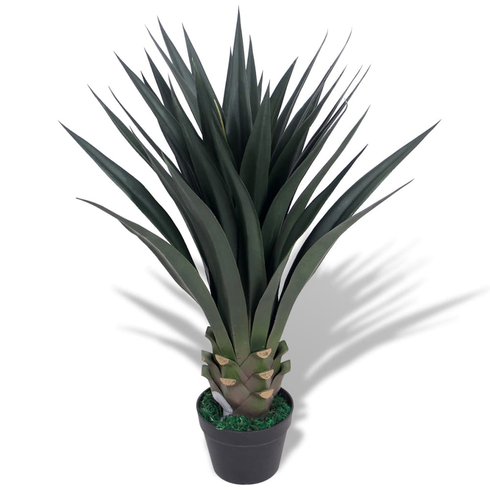 vidaXL Yucca artificielle en pot 85 cm Vert