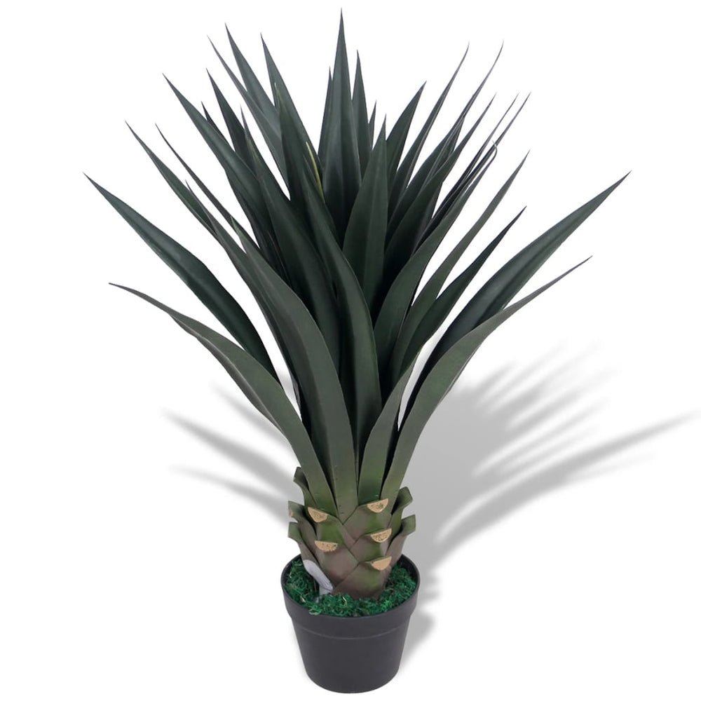 vidaXL Yucca artificielle en pot 85 cm Vert