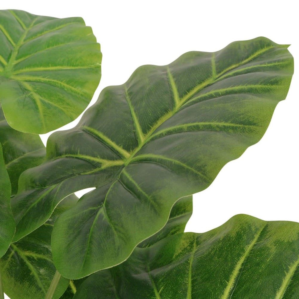 vidaXL Plante de taro artificielle avec pot 85 cm vert