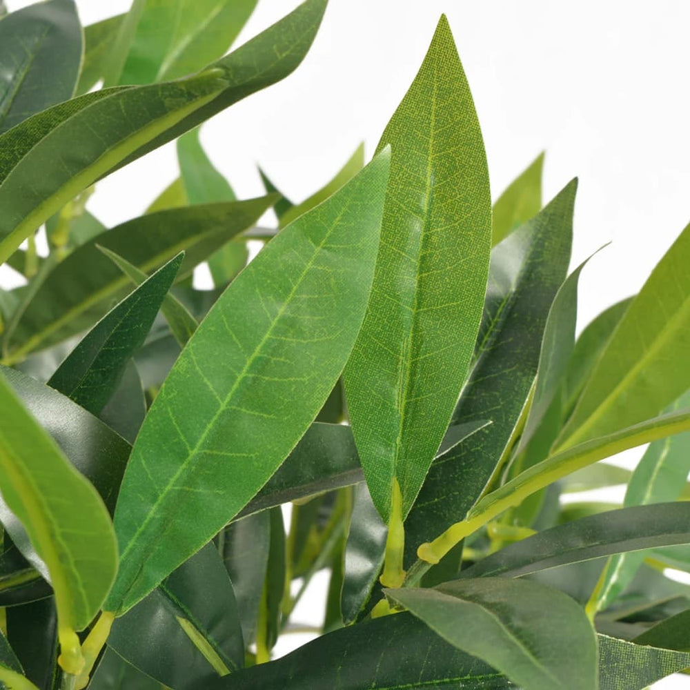 vidaXL Laurier artificiel en pot 125 cm Vert