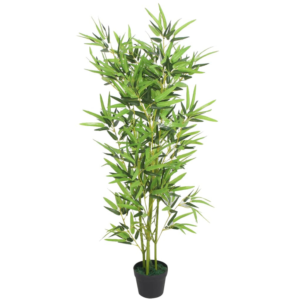vidaXL Bambou artificiel en pot 120 cm Vert