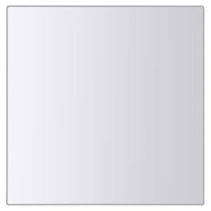 24-tlg. Spiegelfliesen-Set Quadratisch Glas