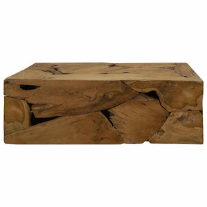 Couchtisch 90x50x30 cm Teakholz Braun