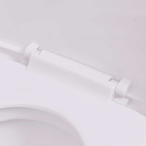 Hänge-Toilette mit Einbau-Spülkasten Keramik Weiß