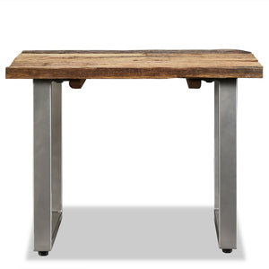 Couchtisch Altholz Massiv 55x55x40 cm