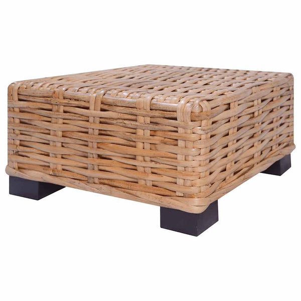 Sofagarnitur 16-tlg. Natürliches Rattan